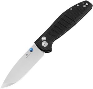 Bestech Knives Bestechman Goodboy Buttonlock 3.5" D2 Black G10