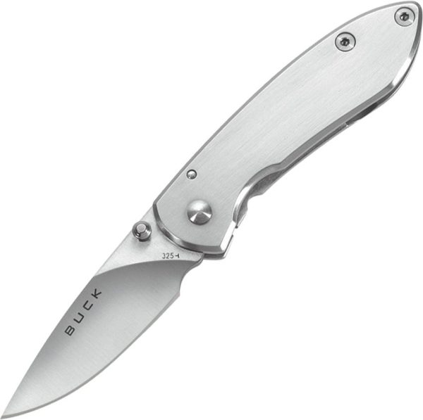 Buck Colleague Framelock Folding Knife 1.88" Satin 420HC