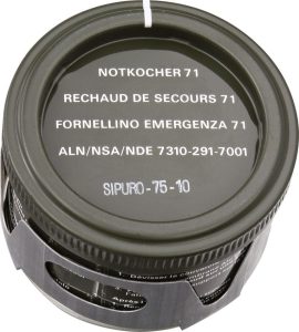 Swiss Military Surplus M71 Stove with Fuel
