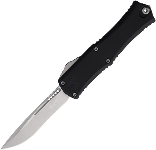 Microtech Hera II Mini OTF Recurve Folding Knife Black 3"