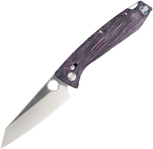 DGRFM81DPRS Daggerr Knives Alligator DH Crossbar Purple Folding Knife 4.25" CPM MagnaCut
