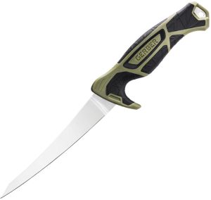 Gerber Controller Fillet System 6in Fixed Blade Black and Green