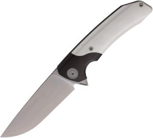 Maxace Goliath Linerlock Folding Knife 4.5" Black G10