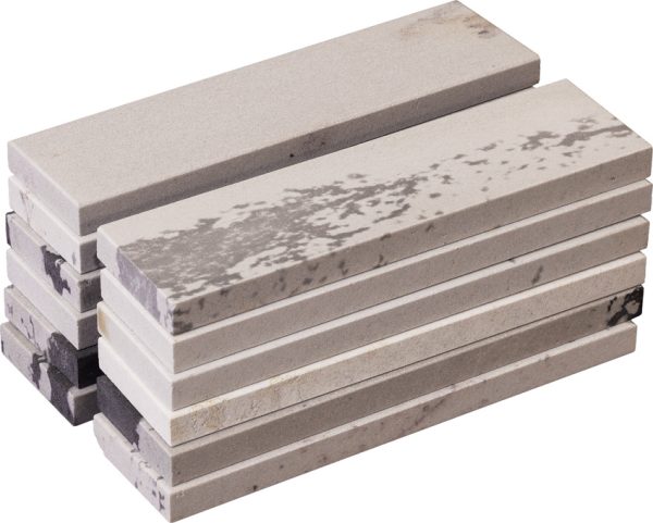 Arkansas Sharpeners Soft Novaculite Sharpening Stones 12 Pack
