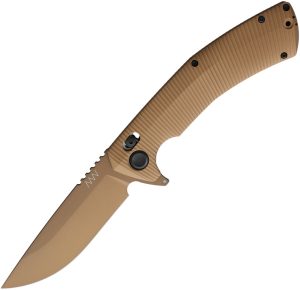 Acta Non Verba A400 Folding Knife Coyote Brown Sleipner Steel