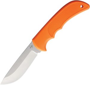 Boker Plus Hunting Fixed Blade Orange 3.5" 440C Stonewash w/ Sheath