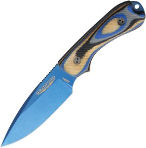 Bradford Knives Guardian 3 Fixed Blade Blue PVD AEB-L 3.5"