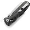 Bestech Knives Slasher Axis Lock Folding Knife 2.88" D2 Black Canvas Micarta