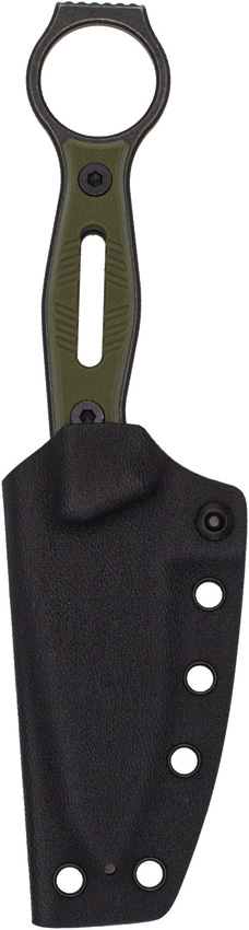 Cobratec Landshark Fixed Blade Knife 3.38" VG-10 OD Green G10
