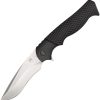 Cobratec Knives Vandal Linerlock Assisted Opening Black Aluminum 3.63"