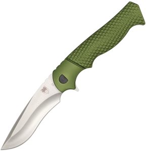Cobratec Knives Vandal Linerlock Assisted Opening OD Green Kukri Folding Knife
