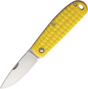 CCMML65 CIMO Corn Knife Slip Joint Yellow 2.5" Folding Knife
