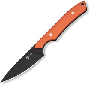 Civivi High Grass Field Knife 3" 14C28N Orange G10 Fixed Blade