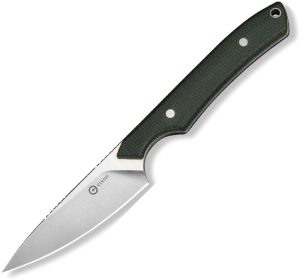 Civivi High Grass Field Knife 3" Blade Green Micarta Fixed Blade w/ Sheath