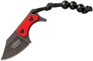 CM21010 Camillus Heater Clip Mini Fixed Blade Red G10 1.38" 420SS