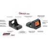 01-01780-RAD-RED-callout image Crimson Trace CT-RAD 3 MOA Red Dot Sight
