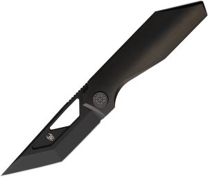 CVLC05DDW Cavol Shimo Framelock Black PVD 2.5" Folding Knife