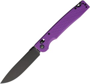 Daggerr Dropet Crossbar Lock Folding Knife Purple 3.88"