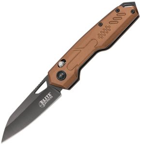 Elite Tactical Rapid Lock Brown Folding Knife 3" Blade