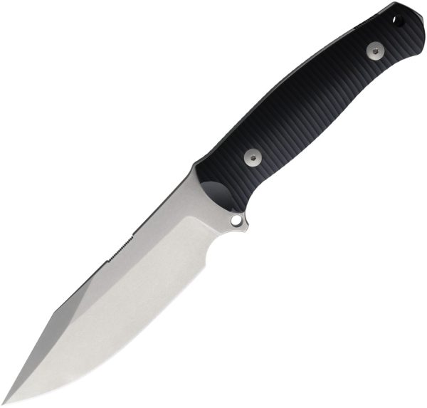 Giant Mouse Redington Fixed Blade Black Micarta 5.13" Stonewash