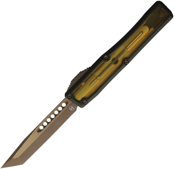 Heretic Knives Auto NYX OTF 3.75" CPM MagnaCut OD Green