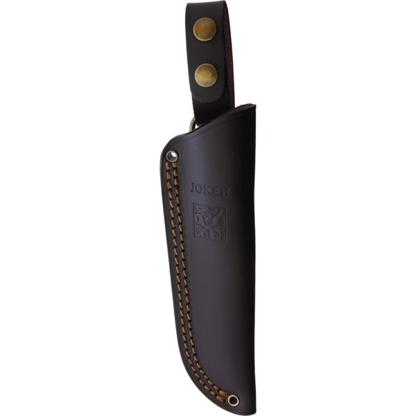 Joker Montanero Fixed Blade Bocote 4.5" 14C28N w/ Sheath