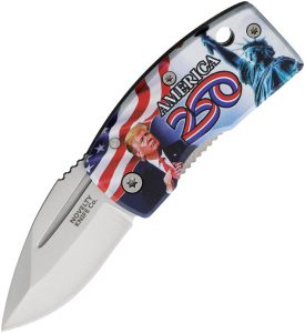 Novelty Cutlery Money Clip Framelock Folding Knife 1.5" Satin Stainless