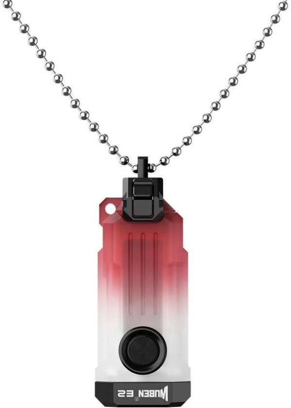 WUBEN E2 EDC Keychain Flashlight Red
